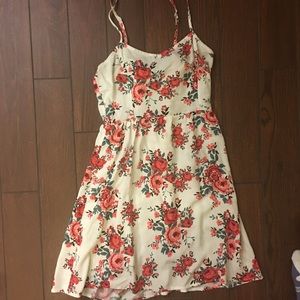 Floral short dress