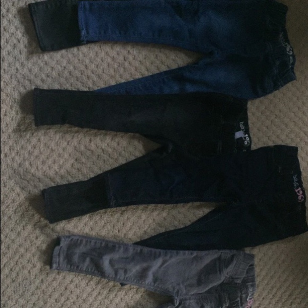 5 baby Gap girls size 2T jeggings