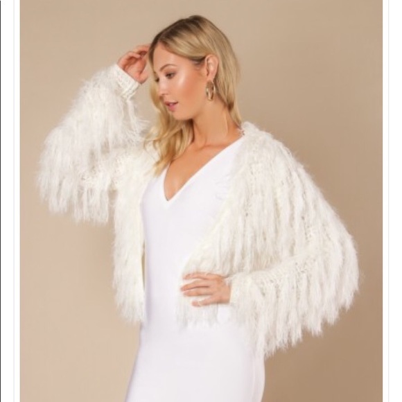 Fuzzy Cardigan - Picture 4 of 8