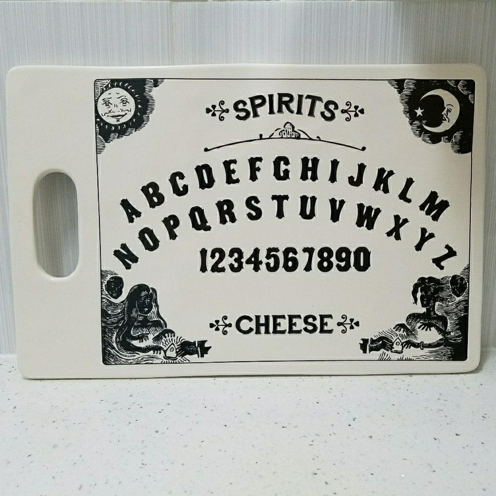 SOLDNew Magenta Ouija board/Cheese board Halloween