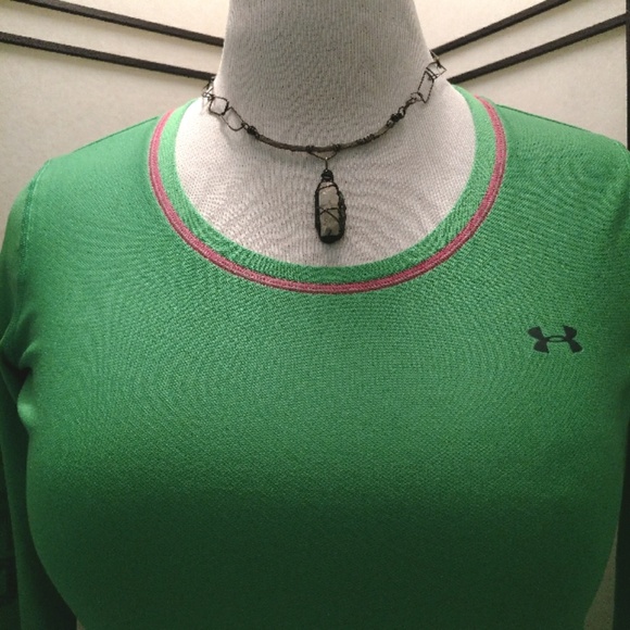 {Under Armour} Fitted Long Sleeve Top - Picture 2 of 5