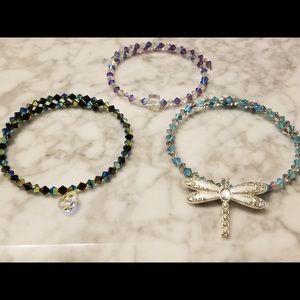 Hand made Swarovski crystal chokers