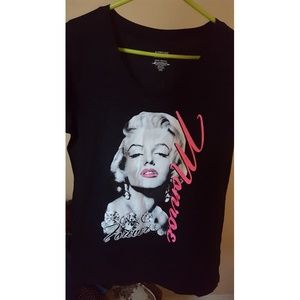 Marilyn Monroe V-neck Top