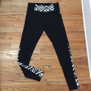 Victoria's Secret Pink Black Athletic Yoga Pant