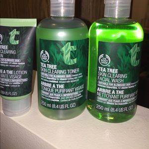 The Body Shop 3 piece skin care set NEW