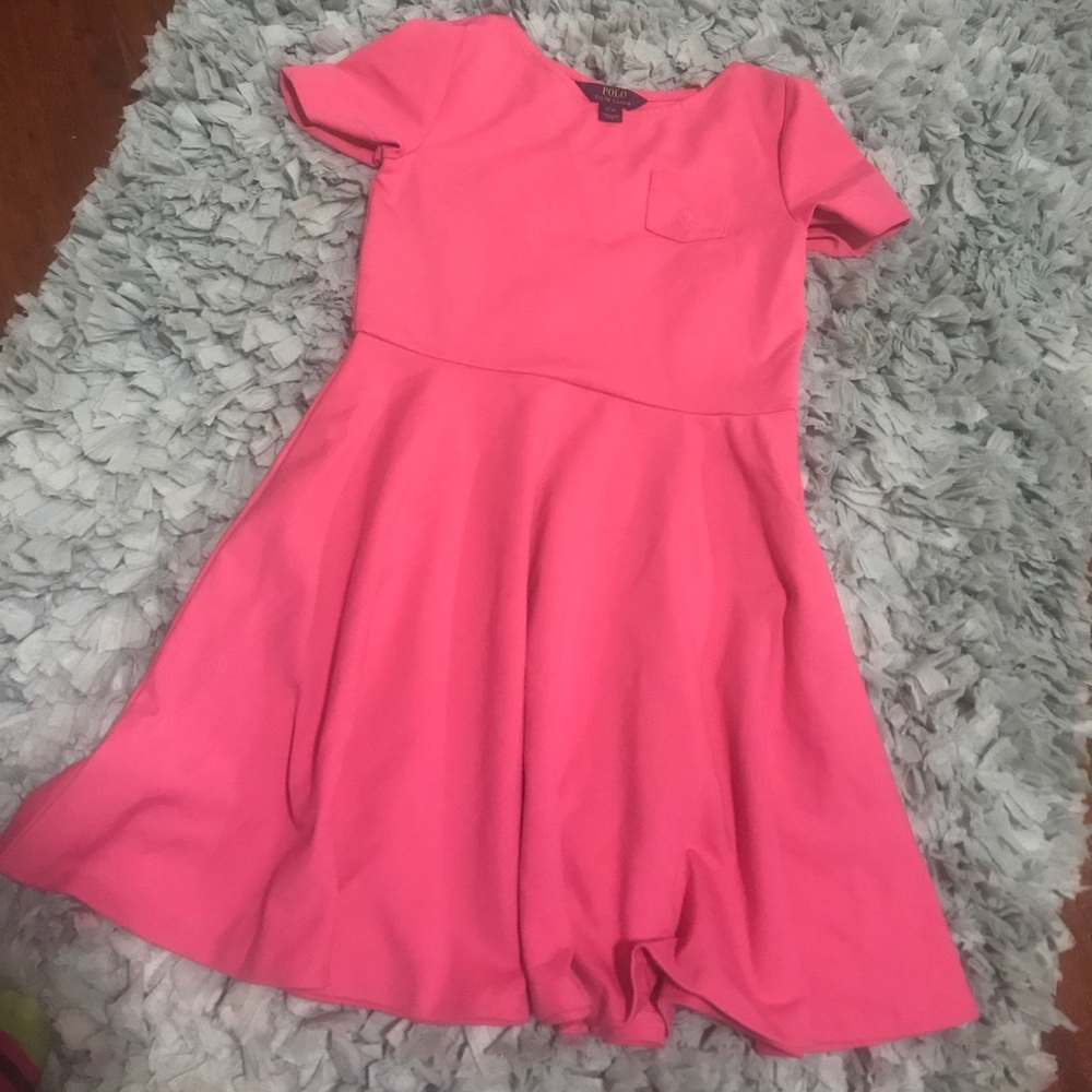 PINK POLO DRESS