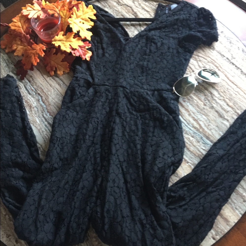 Black Lacey jumpsuit