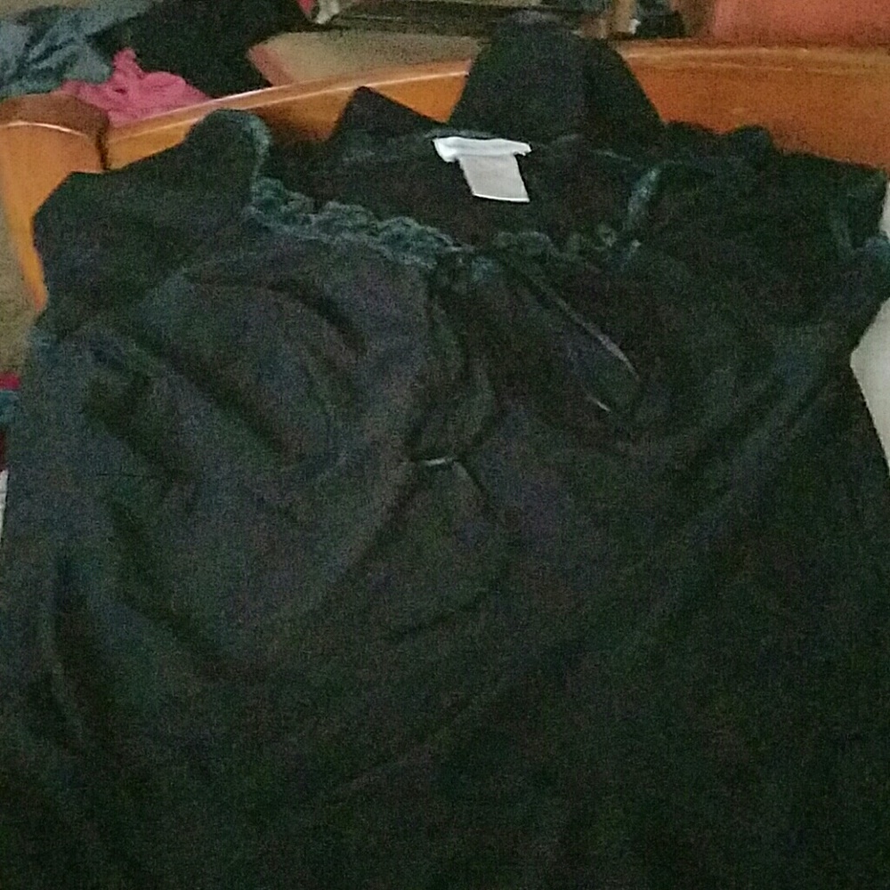 Black maxi dress