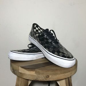 *RARE* Clear Checkerboard Vans - VINTAGE