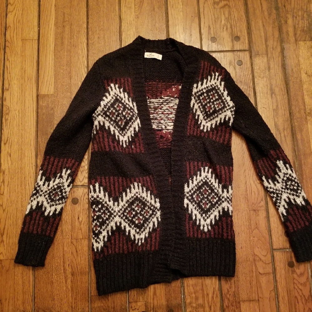 Hollister Cardigan sweater size small