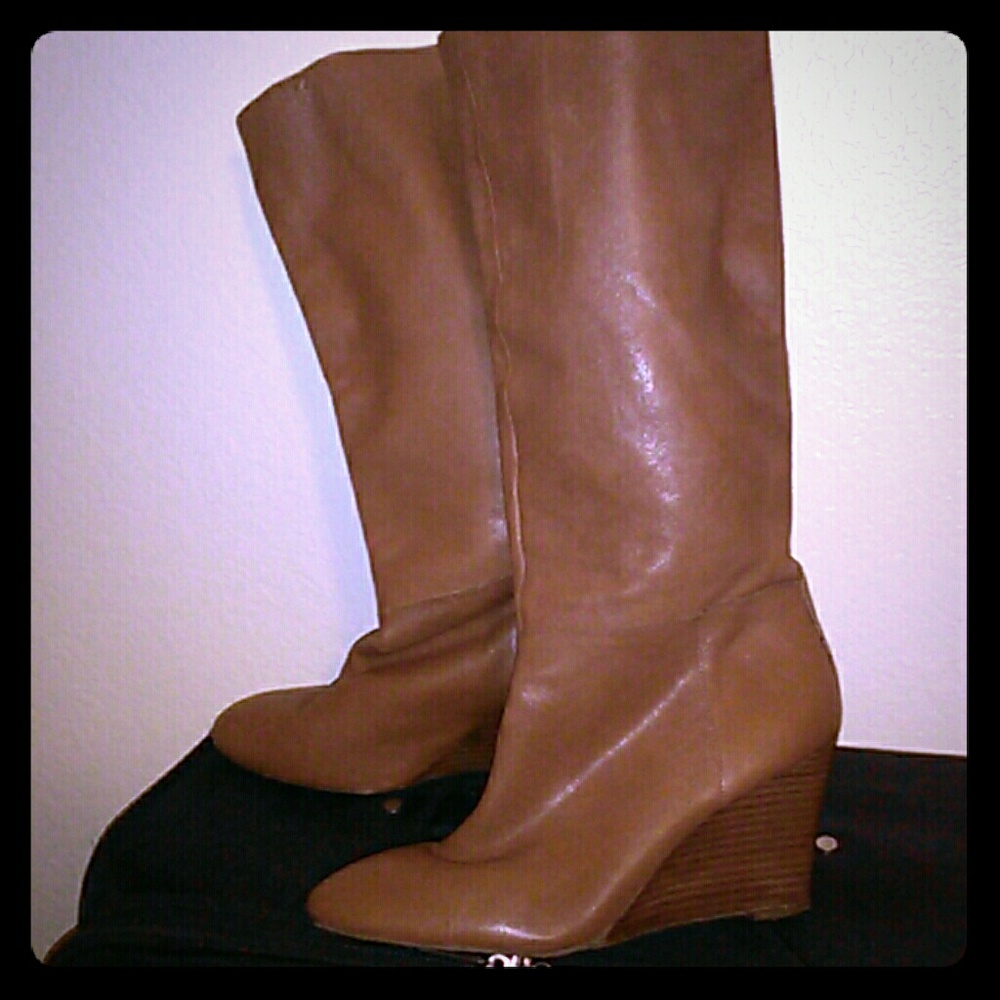 Banana Republic Brown Leather Boot