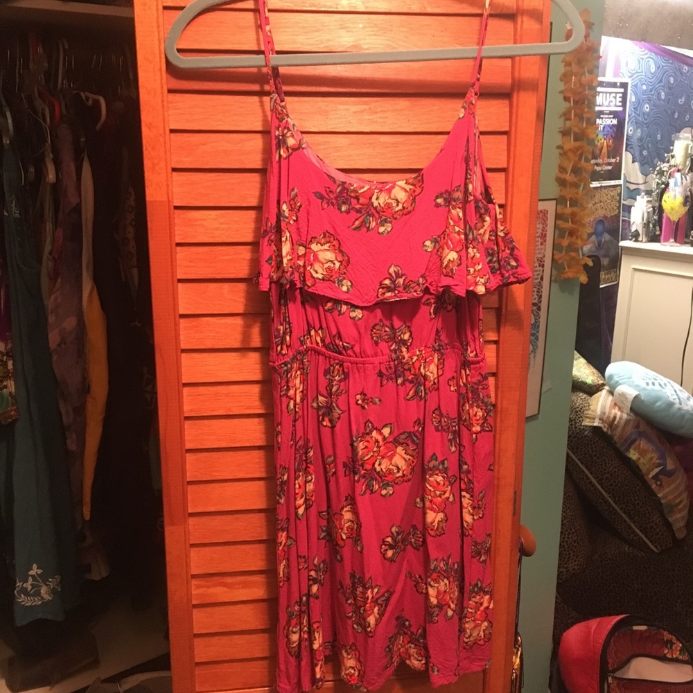 Roxy Patterned Beach Dress