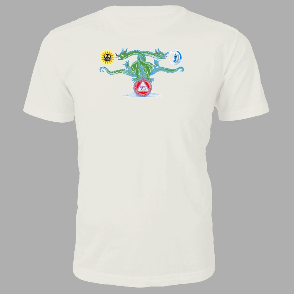 👕2-Headed Dragon 💯% Egyptian Cotton Shirt 👕