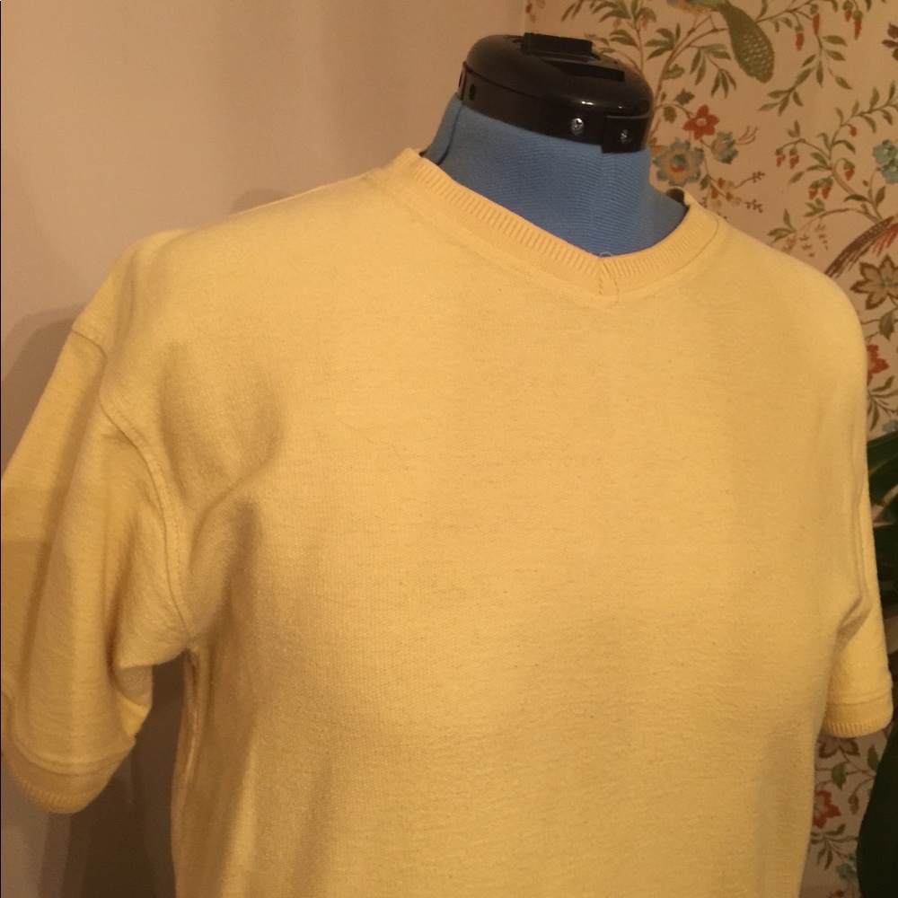 Vintage J.Riggings vneck yellow pullover