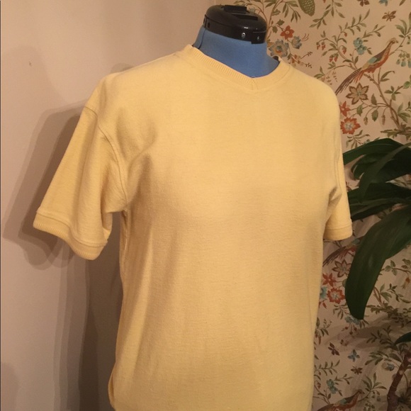 Vintage J.Riggings vneck yellow pullover - Picture 2 of 4