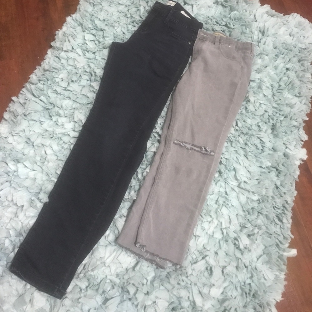 Jeans both pairs