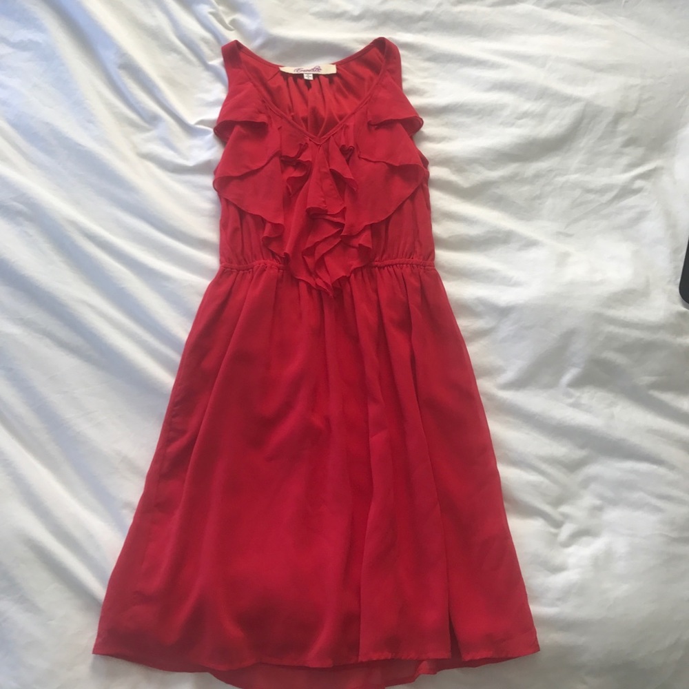 Red dress