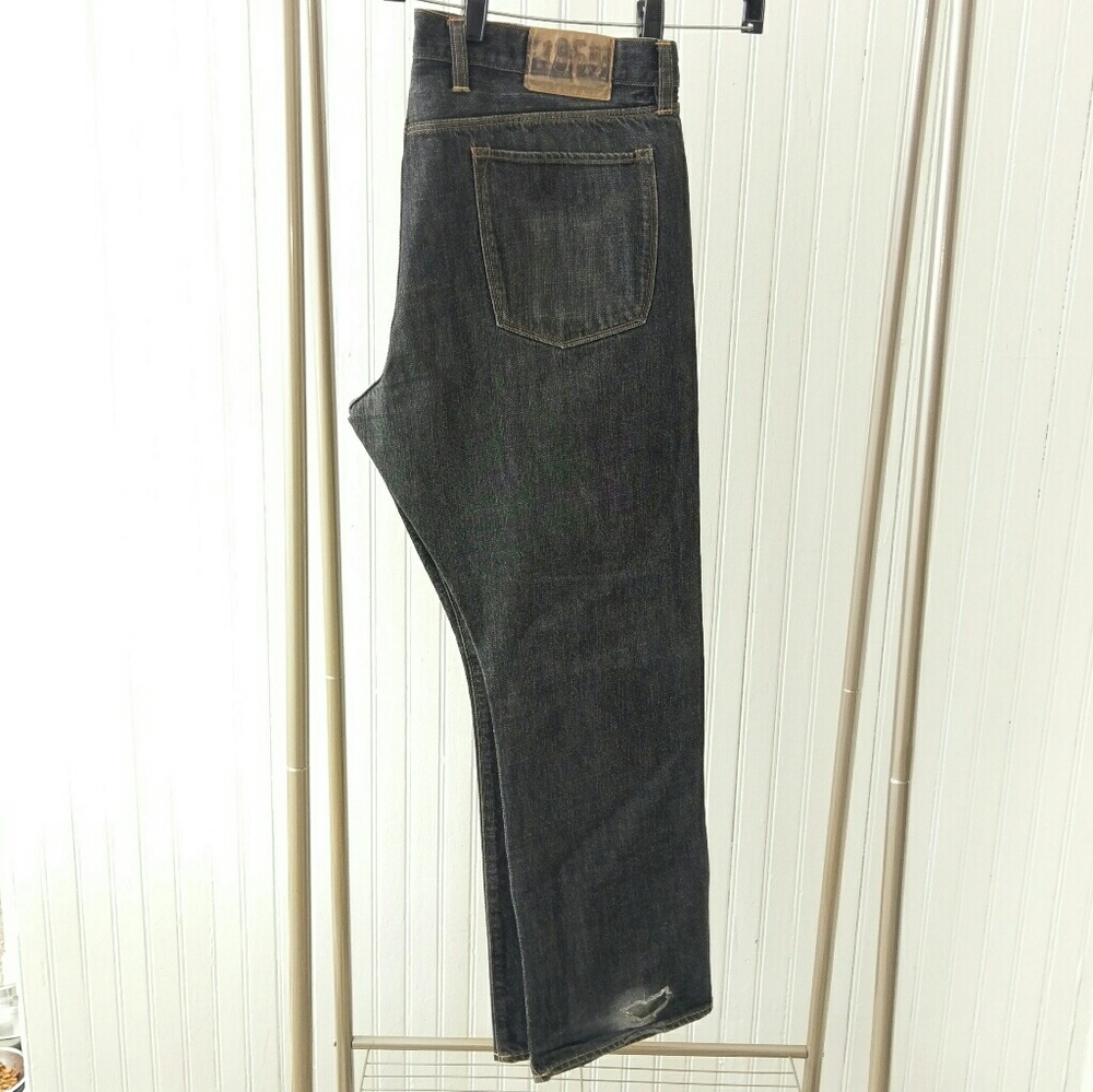 Gap low-rise straight fit jeans black
