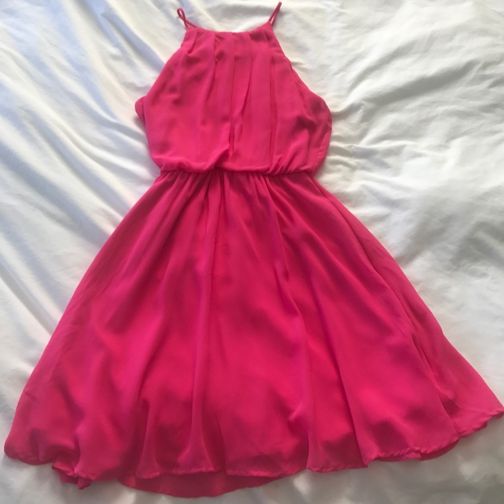 Pink dress