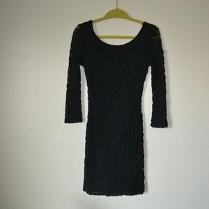 Forever21 Black Lacy Dress