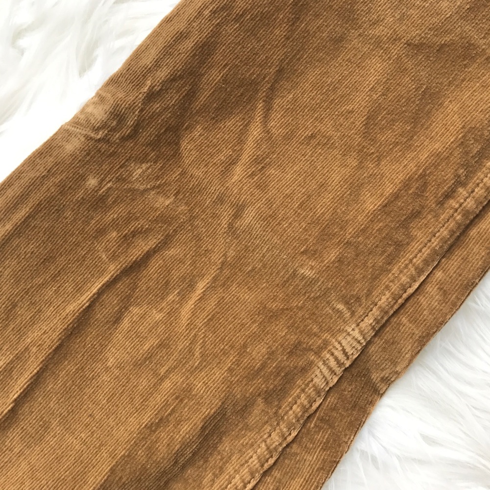 HP // Doncaster // tan corduroy high waisted pants - Picture 6 of 8