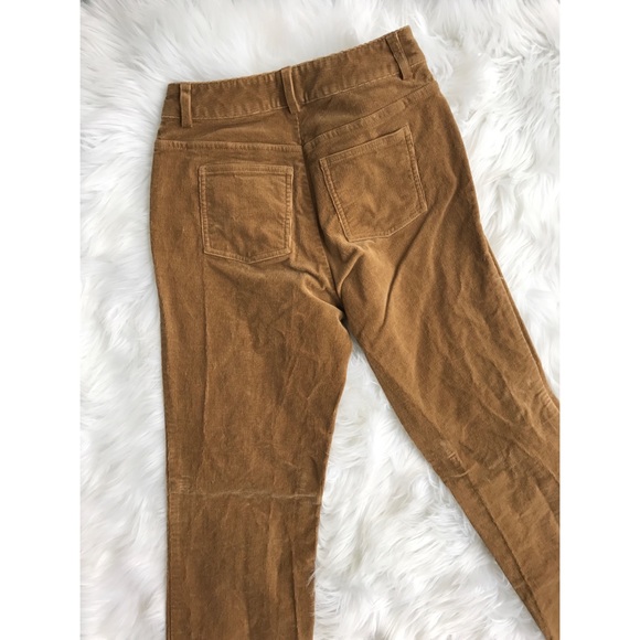 HP // Doncaster // tan corduroy high waisted pants - Picture 3 of 8