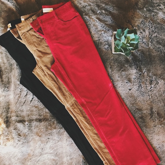 HP // Doncaster // tan corduroy high waisted pants - Picture 8 of 8