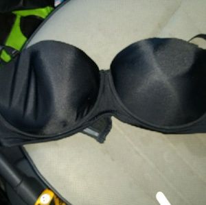 Black convertible under wire bra