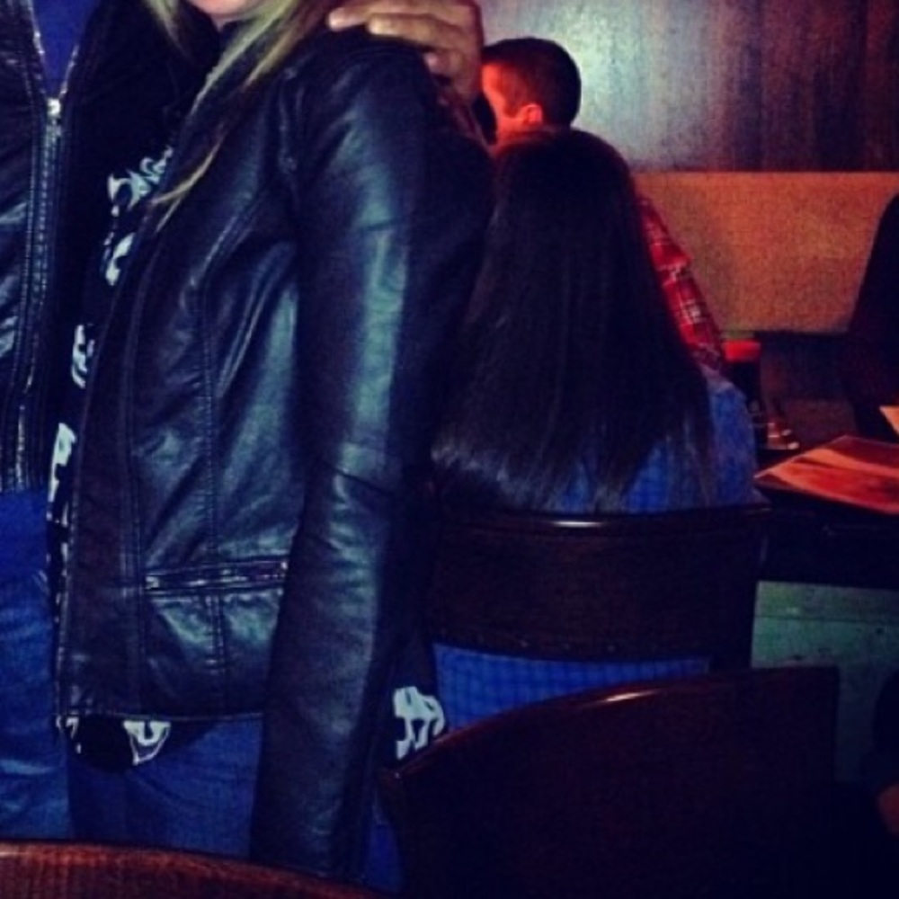 Express leather jacket!