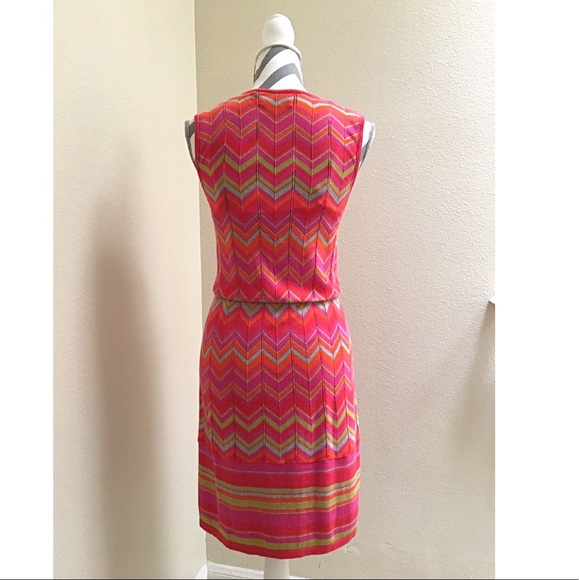 Beth Bowley bright chevron knit dress - Picture 2 of 2