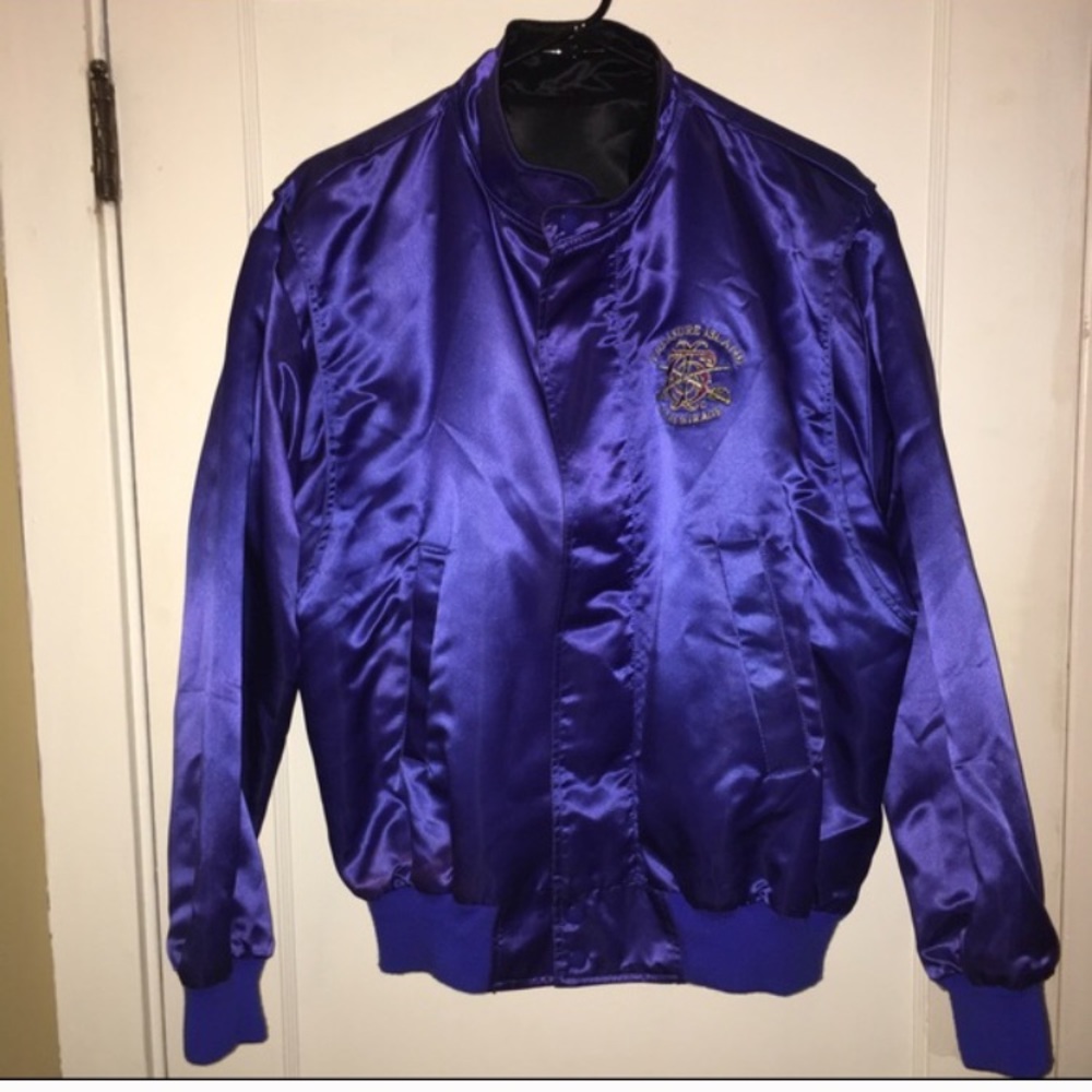 🛑SOLD🛑 Bomber jacket REVERSIBLE - Picture 4 of 5