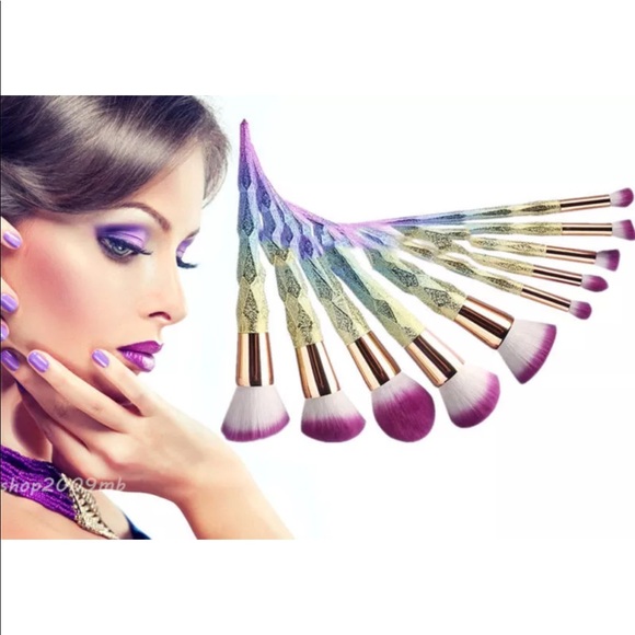 New 10pcs Beauty Makeup Brushes Set - Picture 2 of 4