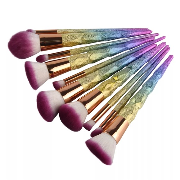 New 10pcs Beauty Makeup Brushes Set - Picture 3 of 4