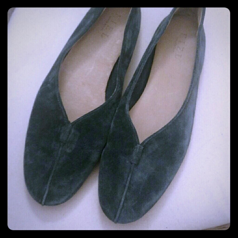Fiel special edition size 11 green leather suede