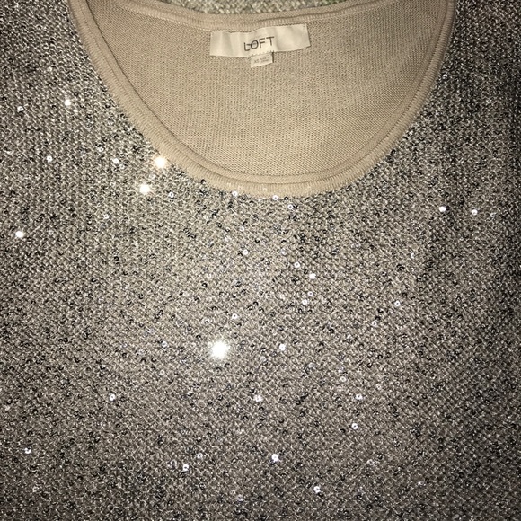 New Ann Taylor Loft Sequins Top - Picture 4 of 4