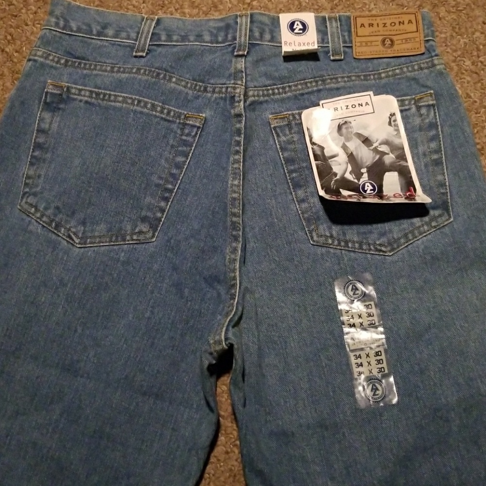Arizona relaxed fit jeans 34x30