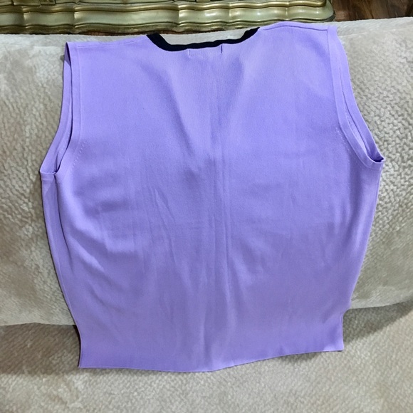 FINITY New Purple/Black Sweater 1X - Picture 2 of 2