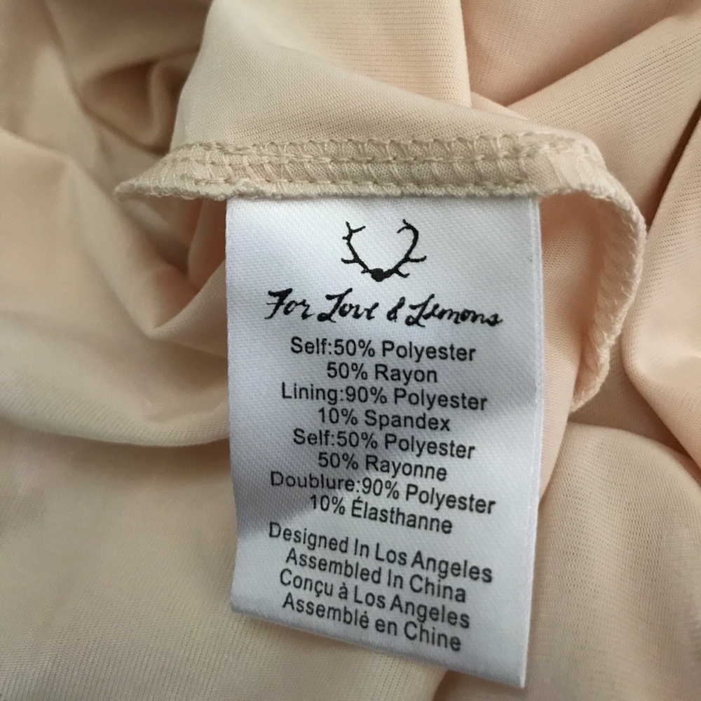 NWT FOr Love and lemons maxi dress - Picture 3 of 6