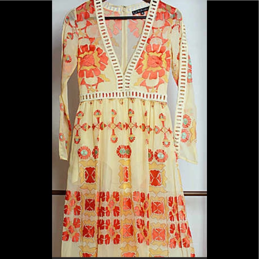 NWT FOr Love and lemons maxi dress - Picture 4 of 6