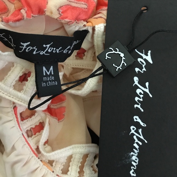 NWT FOr Love and lemons maxi dress - Picture 2 of 6