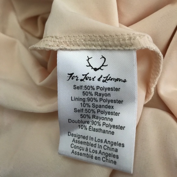 NWT FOr Love and lemons maxi dress - Picture 3 of 6