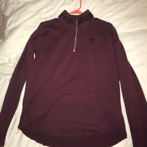 Victoria secret maroon pullover