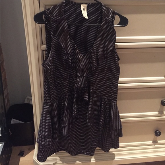 Black and pink patterned dress - Picture 1 of 2