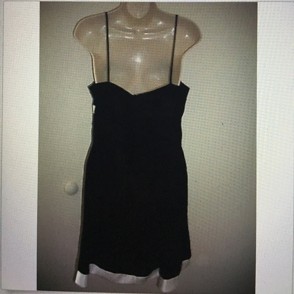 Vintage Dresses - Vintage Black Velvet Mini dress with bow Vintage Dresses - Vintage Black Velvet Mini dress with bow