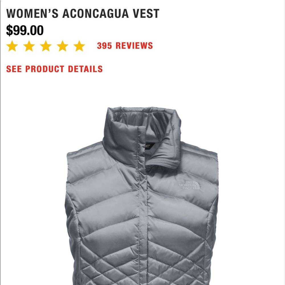 Brand new north face vest size L