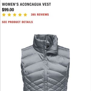 Brand new north face vest size L