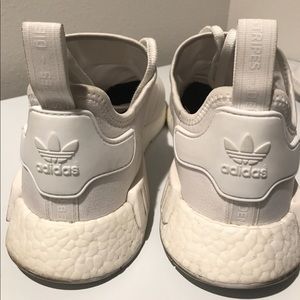 White NMD's