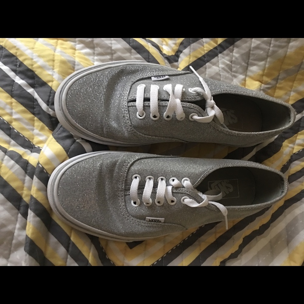 Women’s Sparkle Van’s size 10