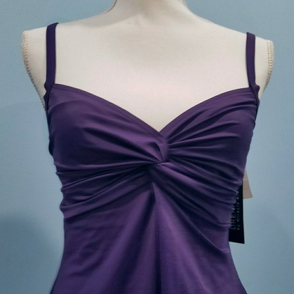 Dreamsuit Slimming Control FlyAway Tankini SwimTop - Picture 4 of 4