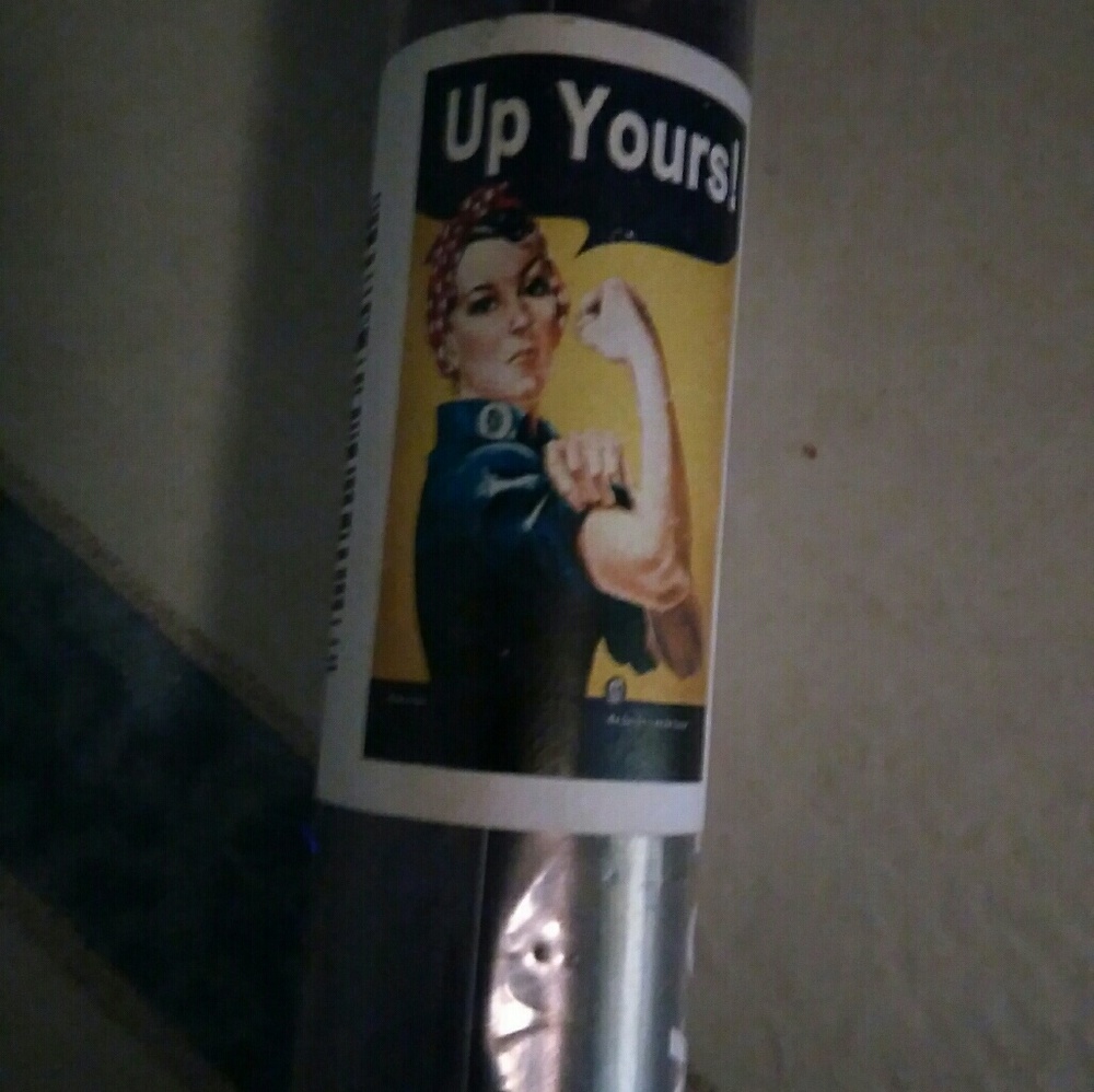 POSTER UP YOURS